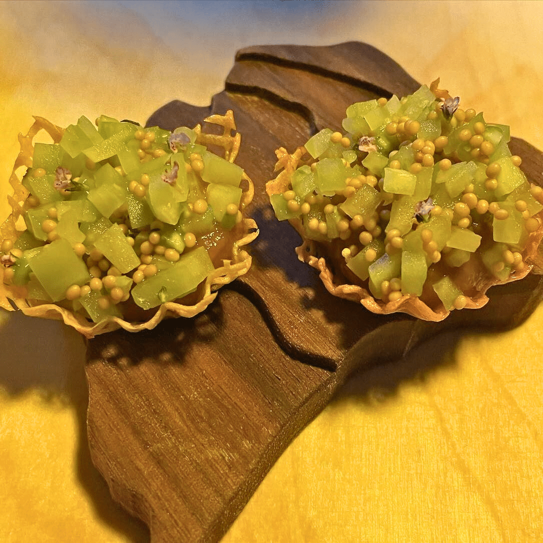 aperitiv de fine dining de la NOUA, unul din restaurantele cu noua bucătărie românească fină