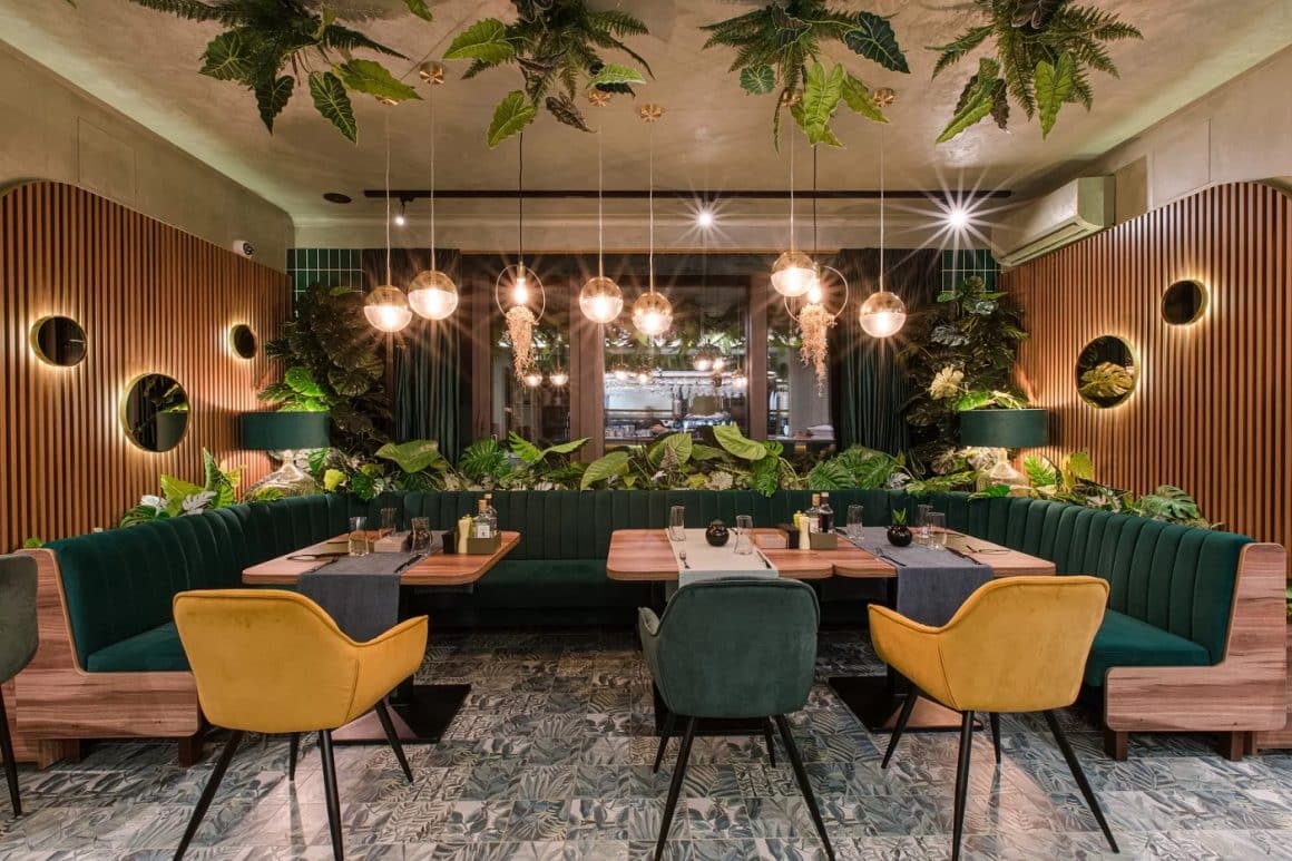 cadru din interiorul restaurantului Sciccheria