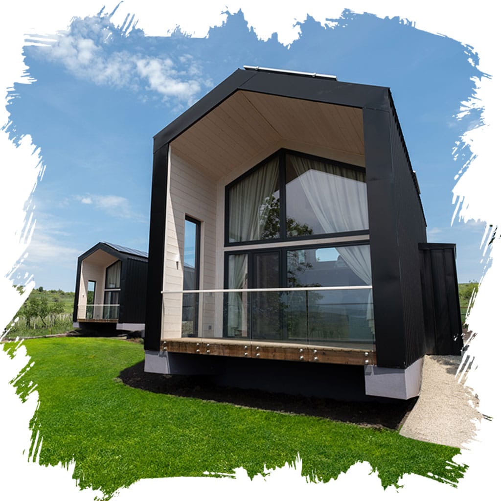 vila de la LacertA Retreat. Crame cu cazare din România