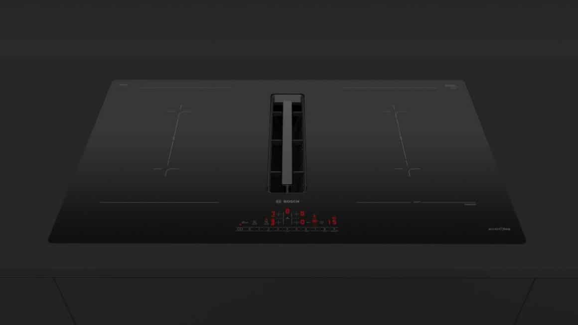 o imagine intunecata cu noua hota Bosch Seria 6 Accentline