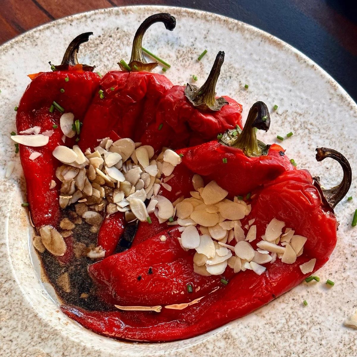 ardei copti cu migdale