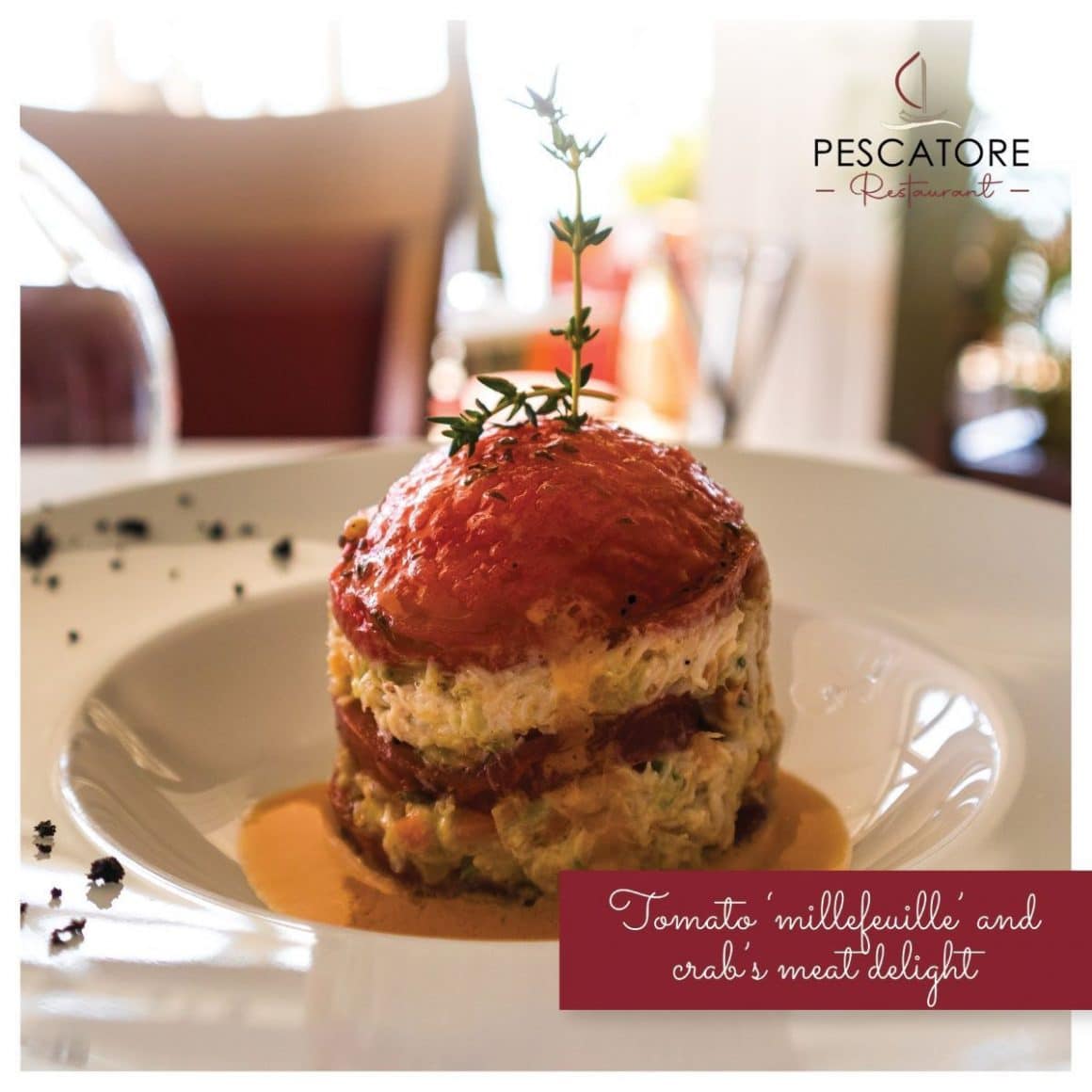 un preparat gourme servit la petrecerea de revelion exotic