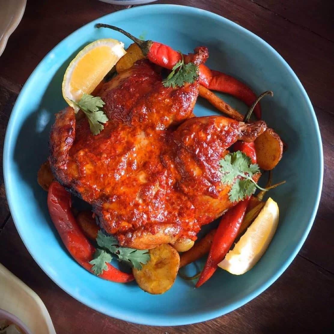 un preparat gourme servit la petrecerea de revelion exotic