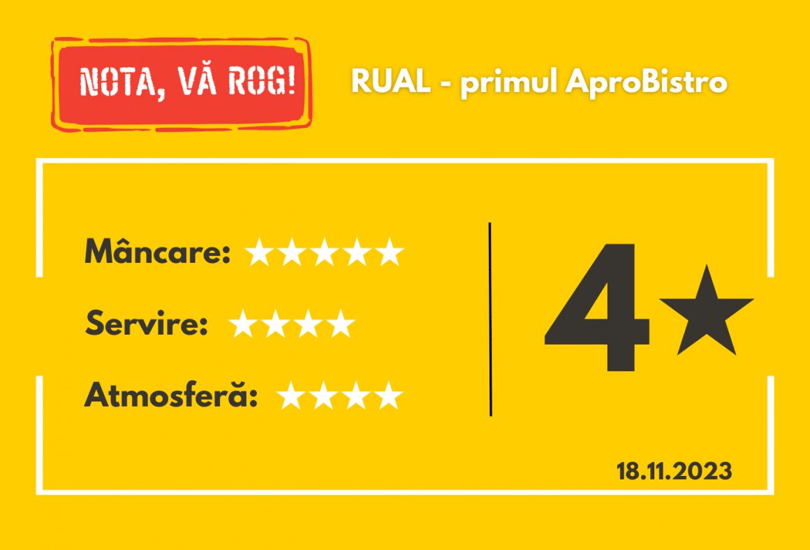 rual apro bistro - la dame gourmande - scoring review