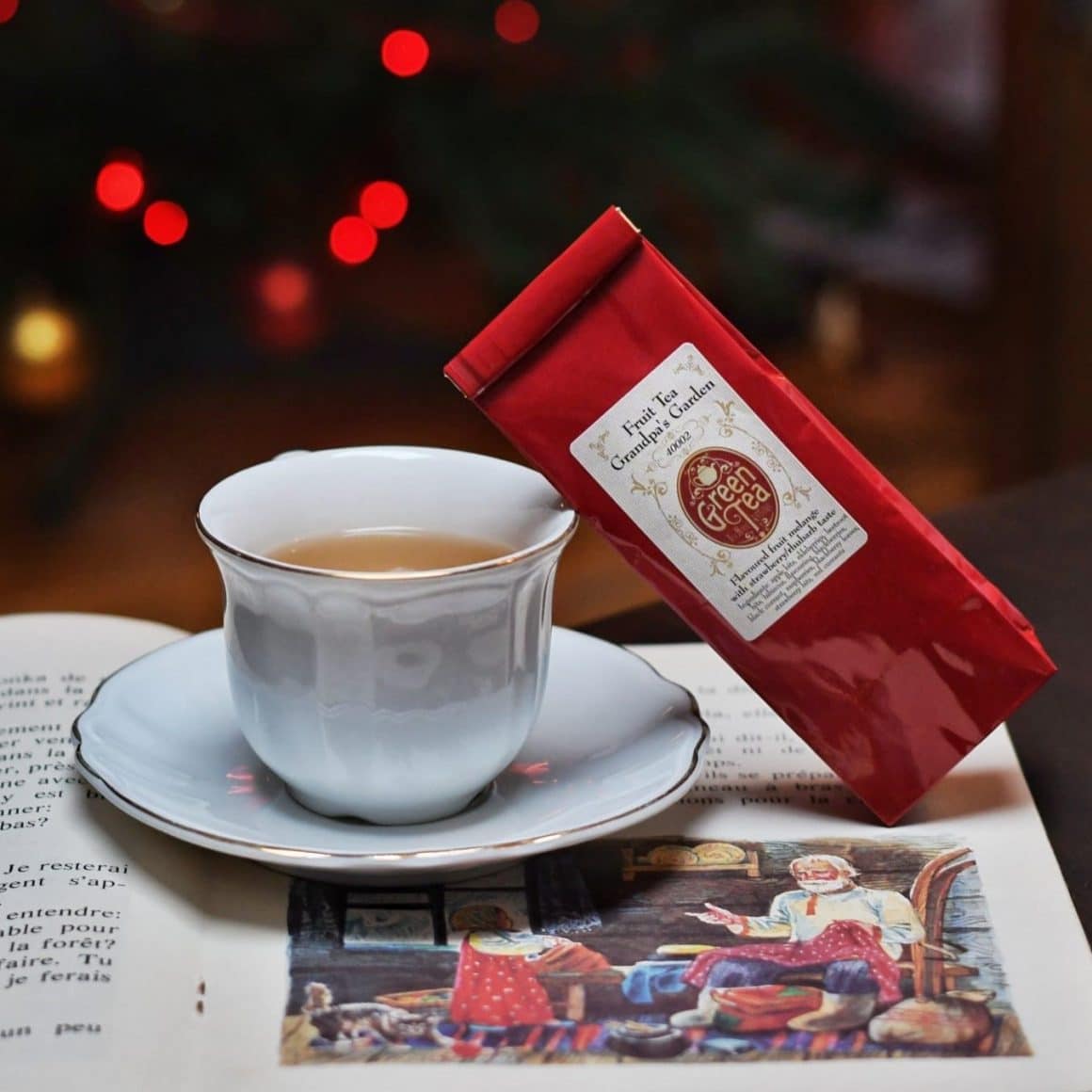 cească si un pliculet de ceai la GreenTea București