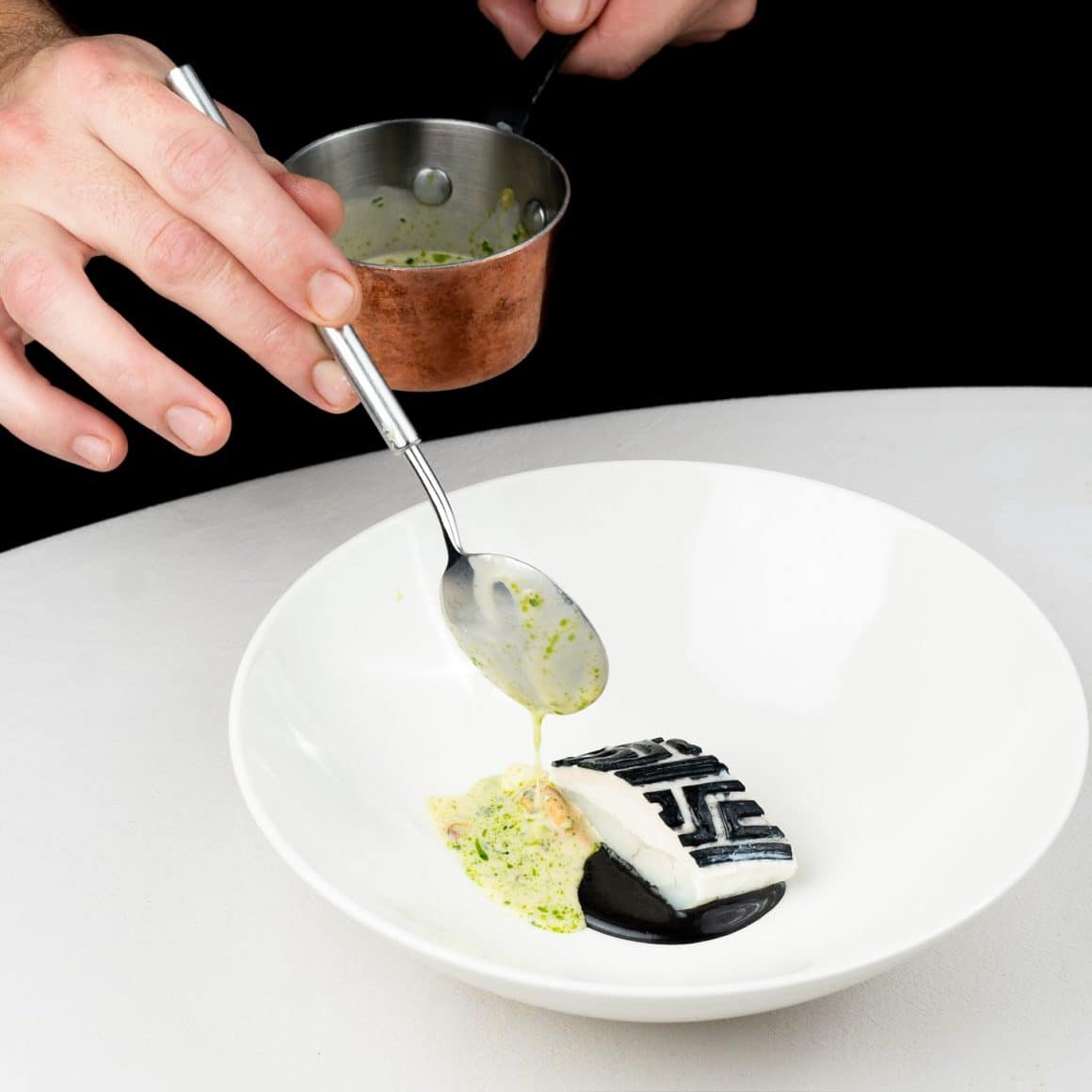 preparat minimalist, de fine dining, la Kane