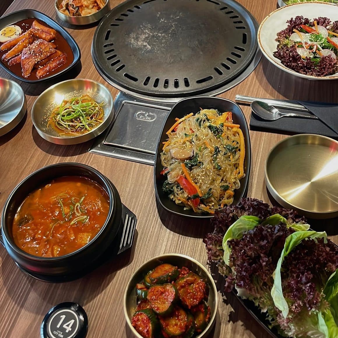 preparate coreene la restaurant Jeonjuu București