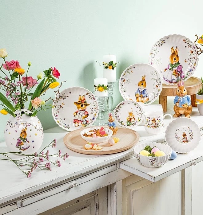colectia easter 2024 de la Rosenthal Hutschenreuther și Villeroy & Boch. decorațiuni de Paște