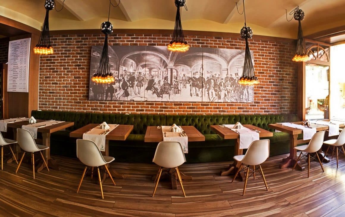 imagine din restaurant Pilvax. restaurante din Brașov