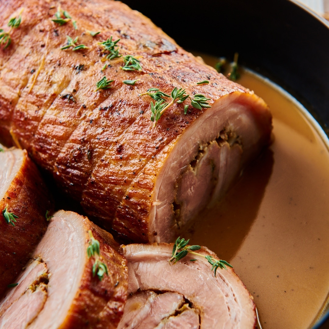 friptura rulada de porc