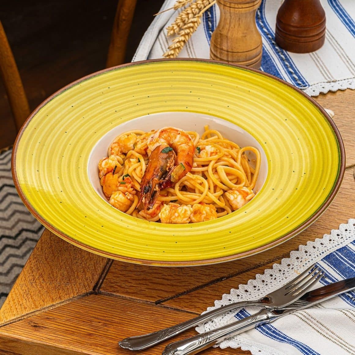 Paste cu fructe de mare