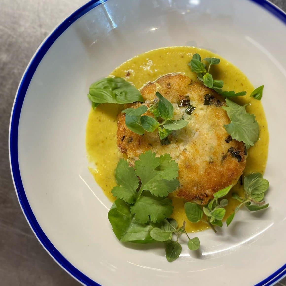 Supă groasă de cartof, cod și praz