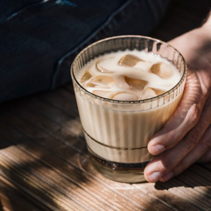 iced latte de la Steam Coffee. Cafenele Bucuresti