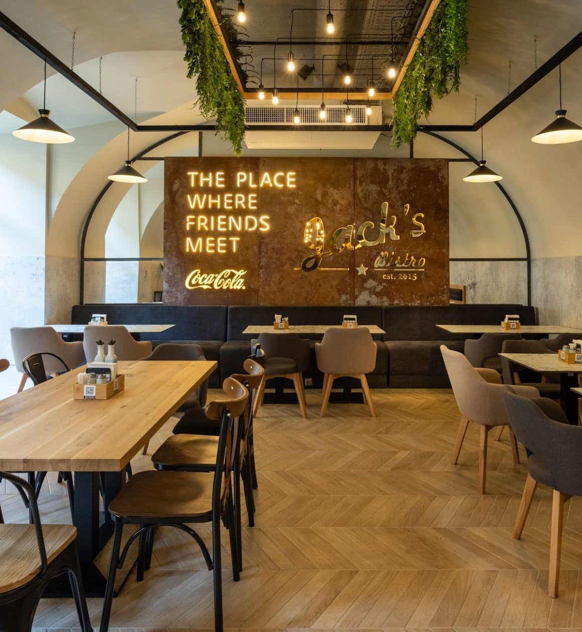 Interiorul de la Jacks Bistro. restaurante din Timișoara