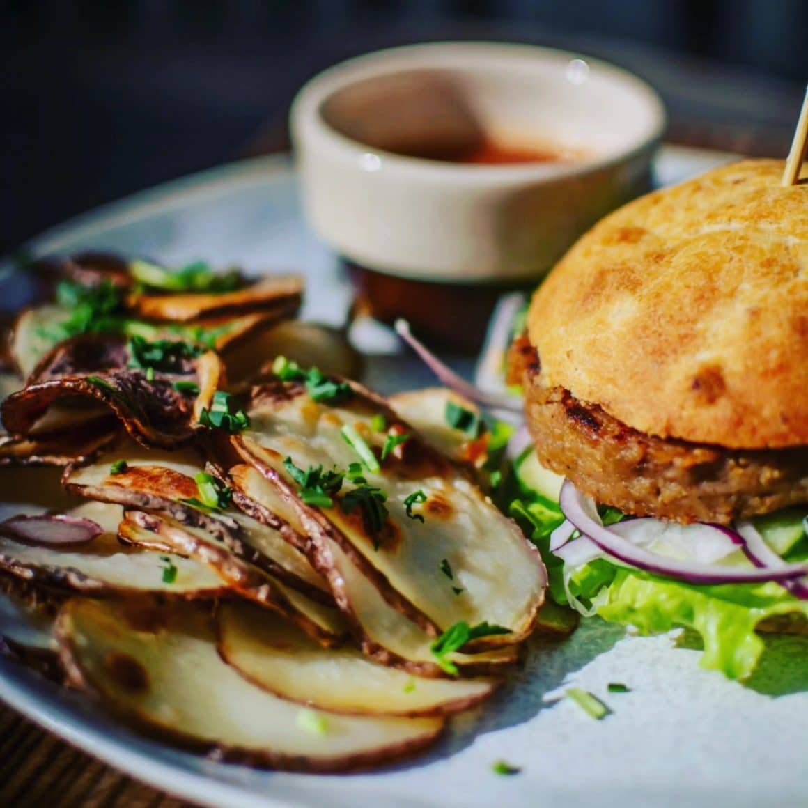 preparat vegetarian la restaurant Cuib din Iași