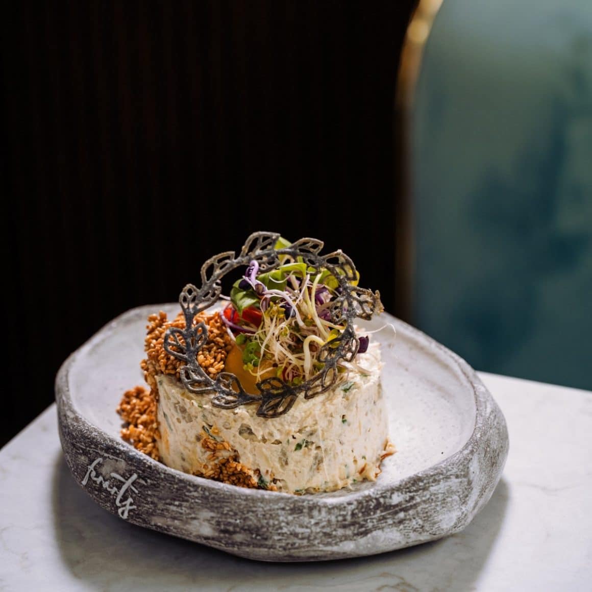 tahinli patlican - sala de vinete cu pasta de susan