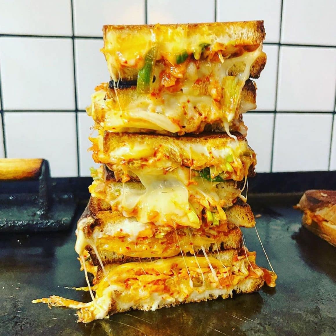 sandviș de la Pickles. 