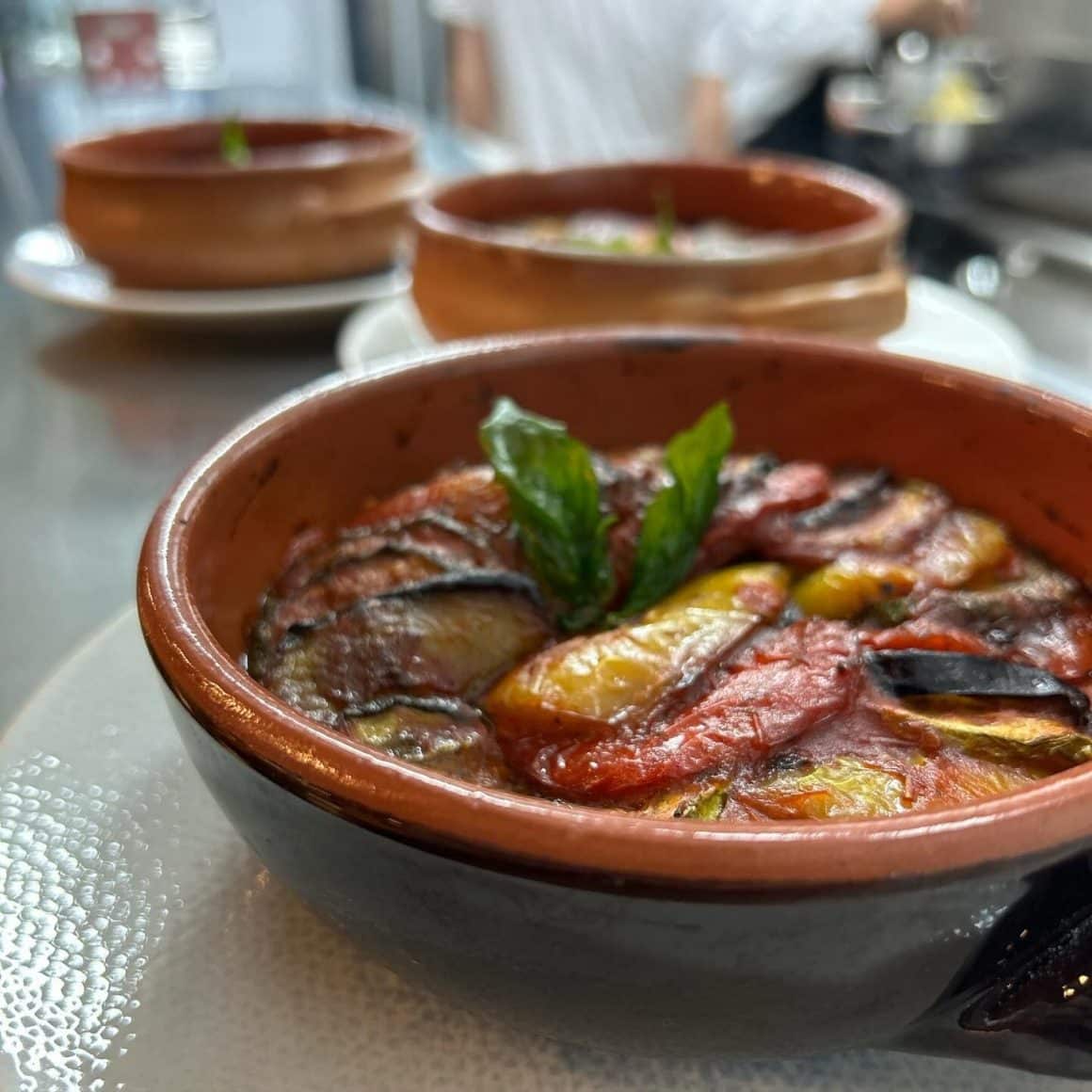 ratatouille de la Pepino. Comfort food București