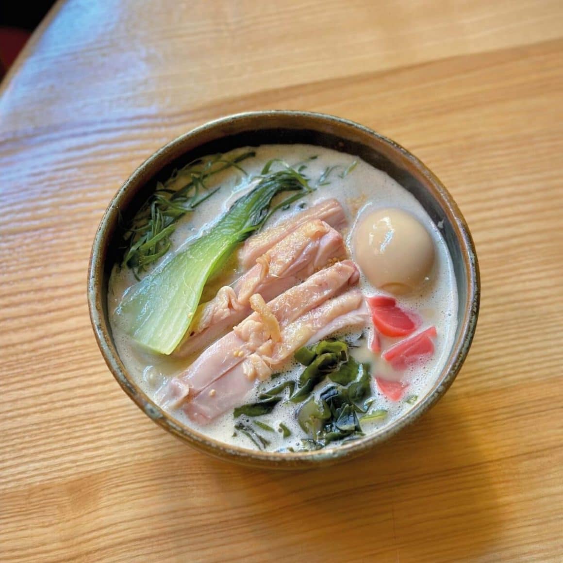 Tori paitan ramen la Papila București