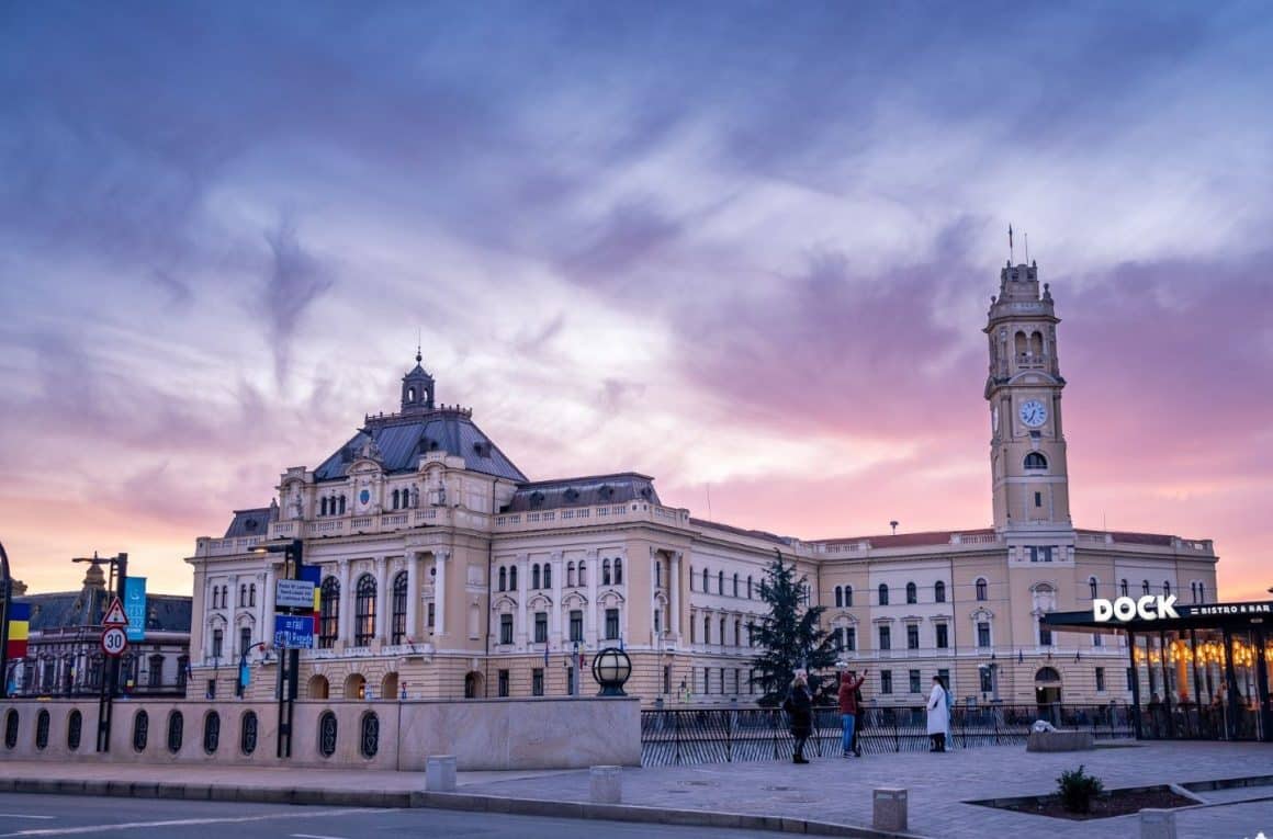 Obiective tursitice Oradea: turnul Primăriei