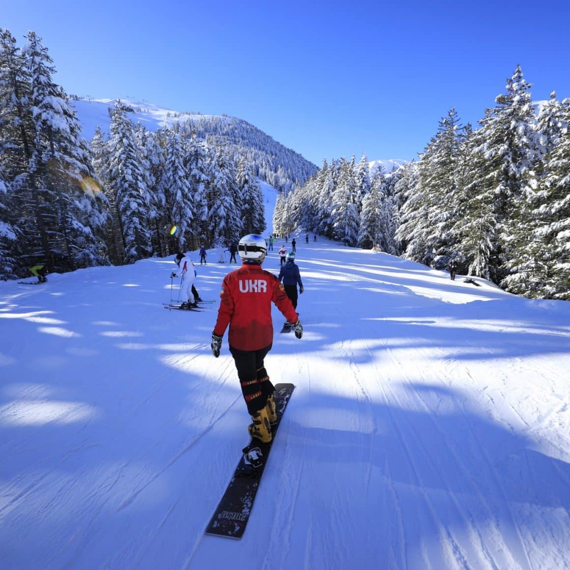 imagine cu partiile din Bansko