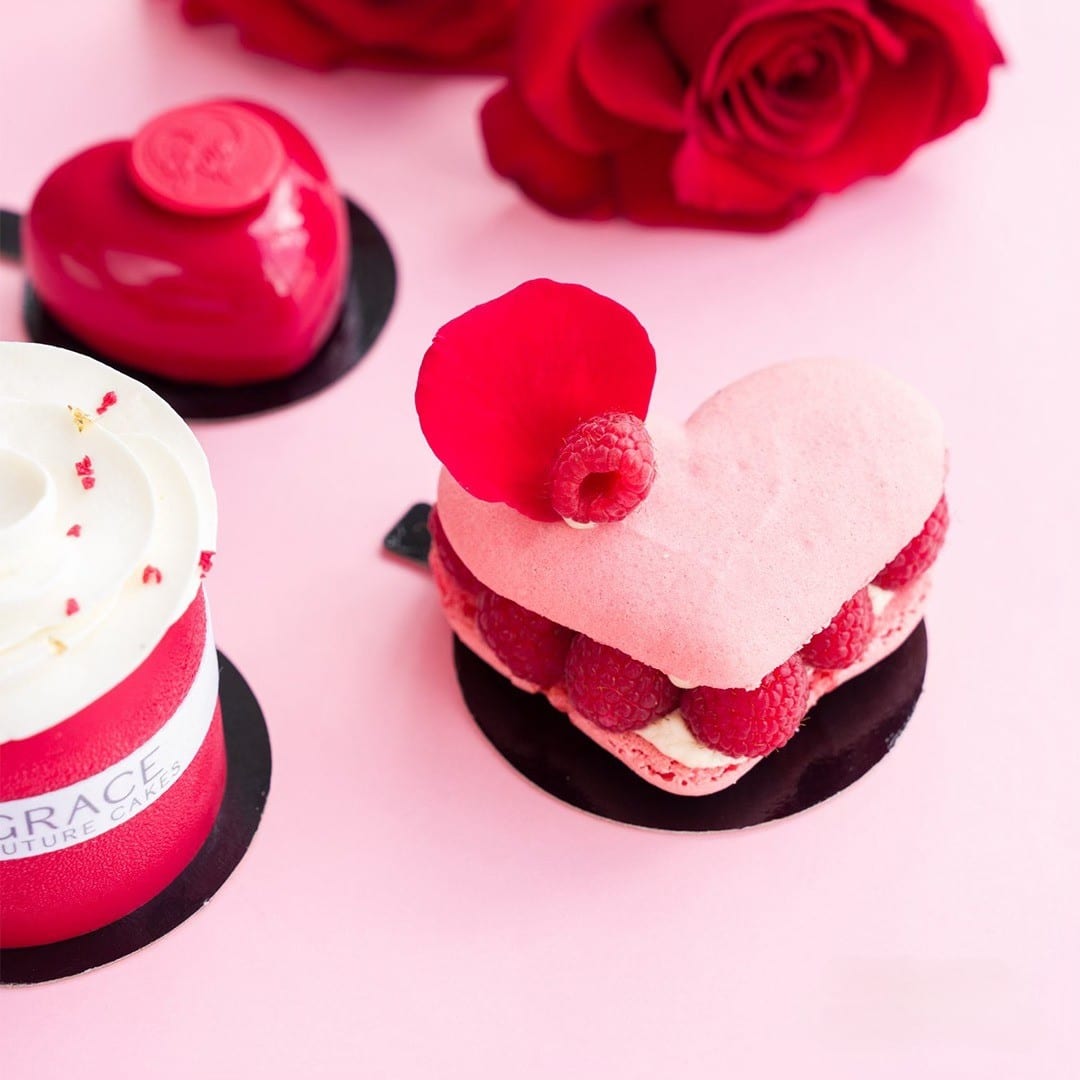 Love Ispahan. Prajitura macaron cu lychee si trandafir.