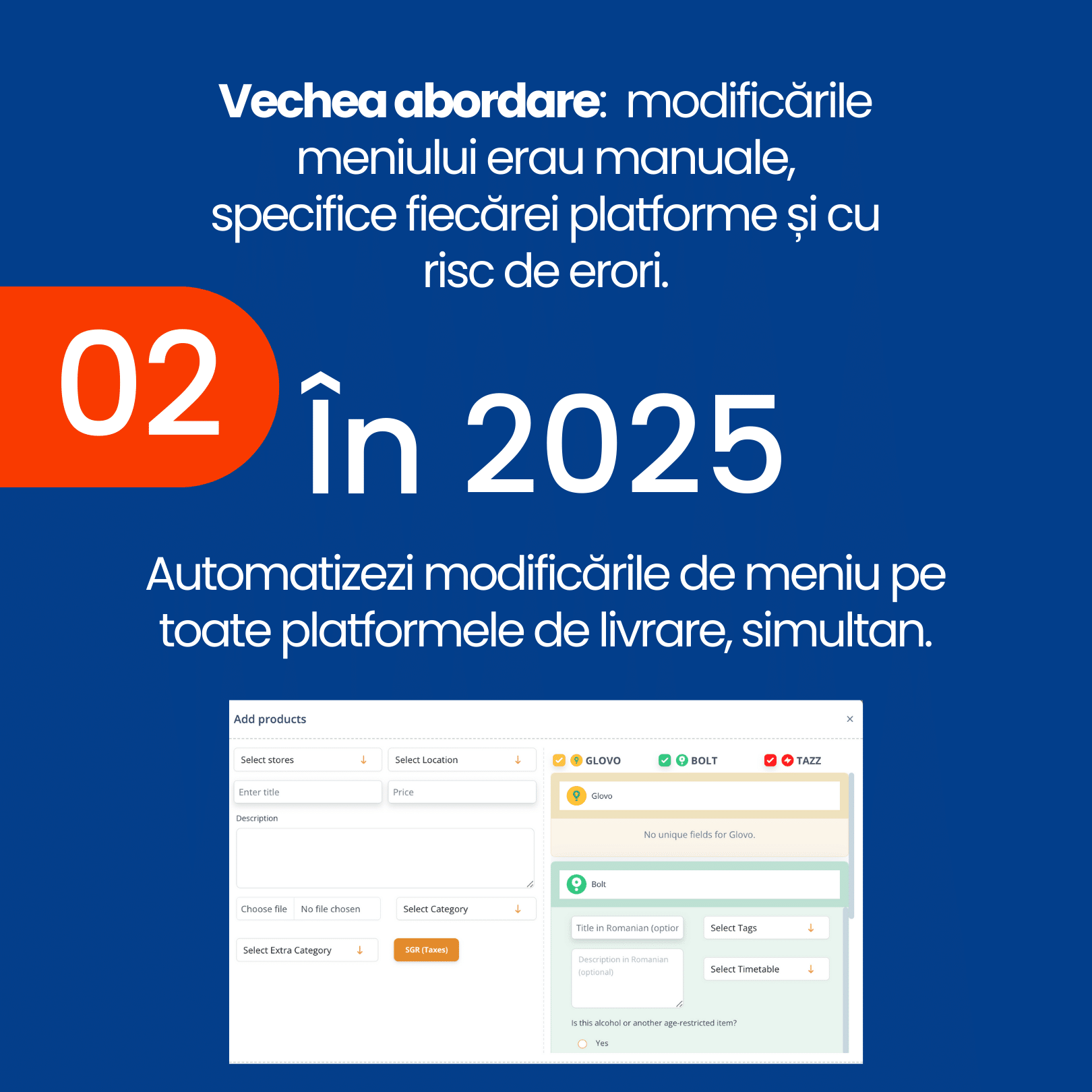 infografic Greșeli pe platformele de livrare by Qurater