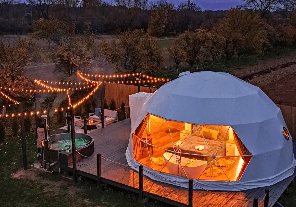 Skynest Dome Hunedoara. destinații romantice România