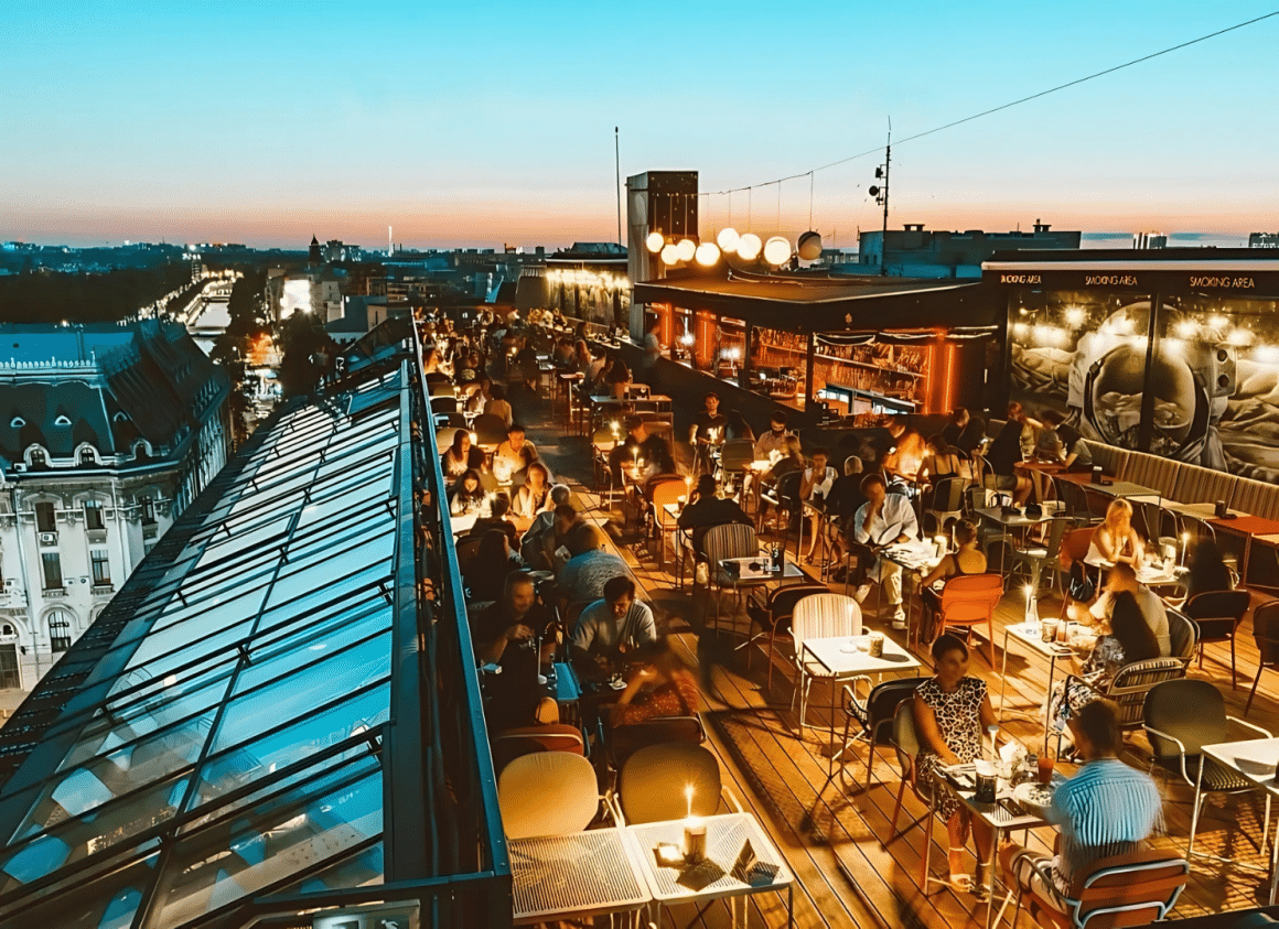 Linea Closer To The Moon. Restaurante București